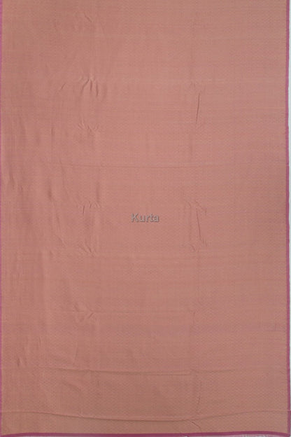 Banarasi Silk Plain Purple Dhoti With Kurta And Kanduva